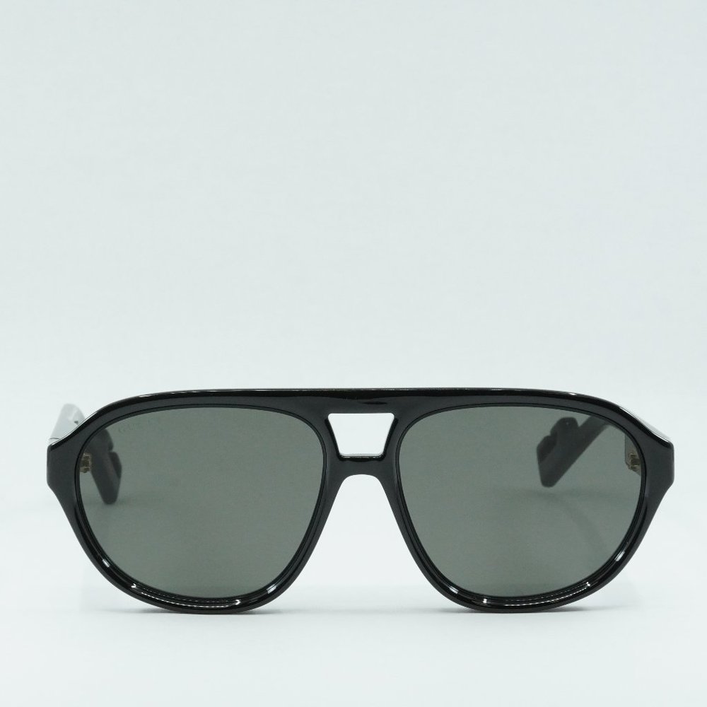 💯 NEW GUCCI GG1239S 004 BLACK GREY SUNGLASSES - Picture 2 of 10